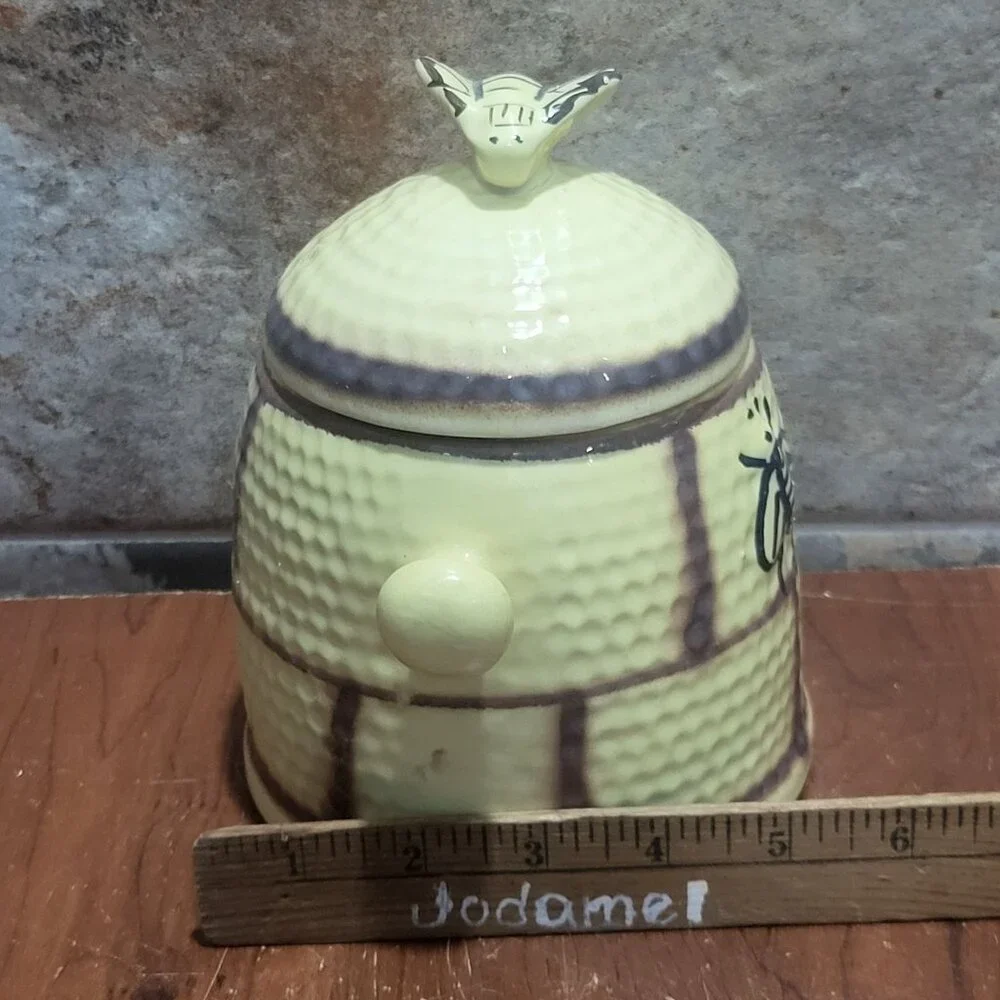 Vintage House of Webster Ceramic Beehive Jar